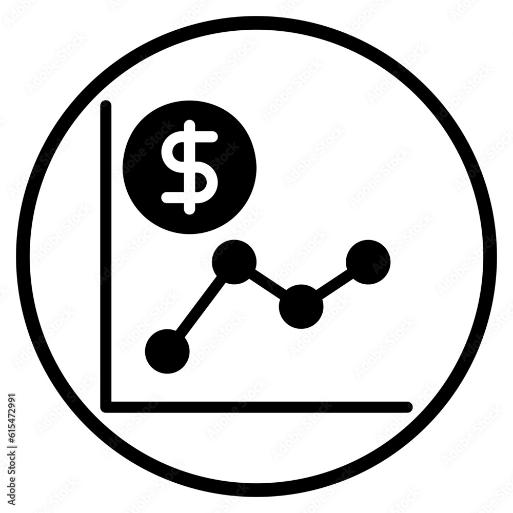 analytics glyph icon analytics glyph icon