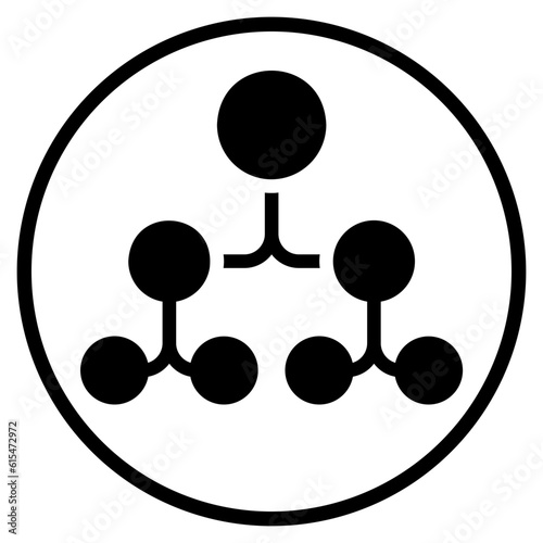 algorithm glyph icon