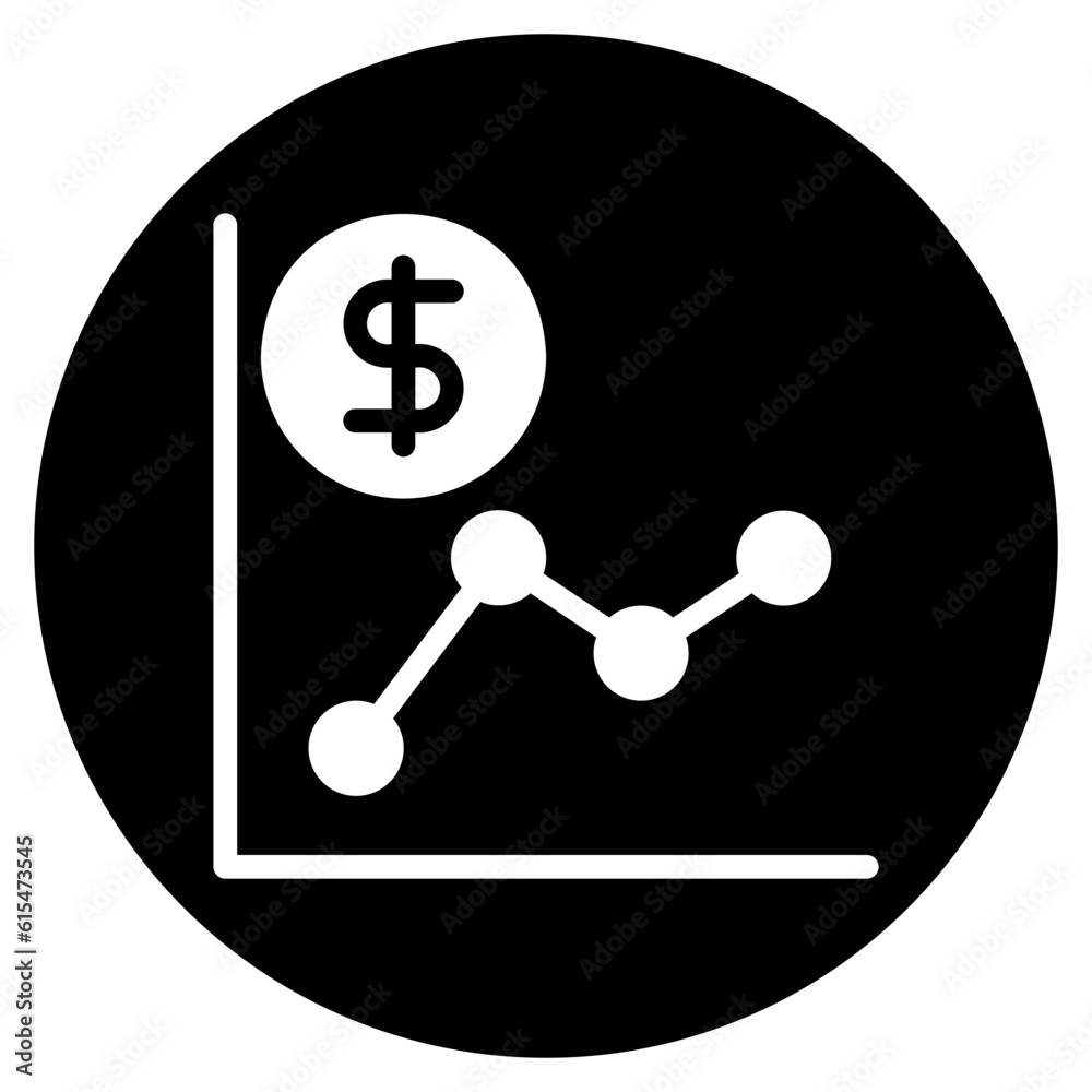 analytics glyph icon analytics glyph icon