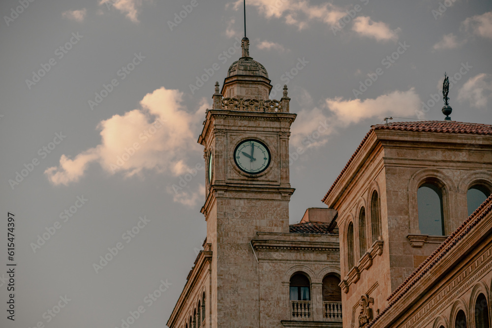 clock tower in the city