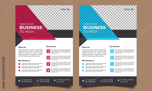 digital marketing corporate business flyer design template