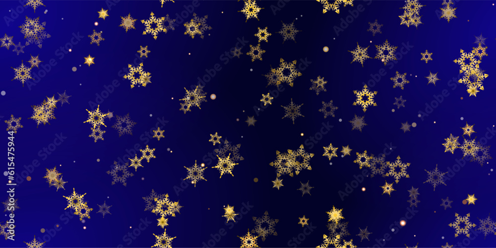 Gold snowflakes holiday seamless pattern. Gold snowflakes holiday seamless pattern.