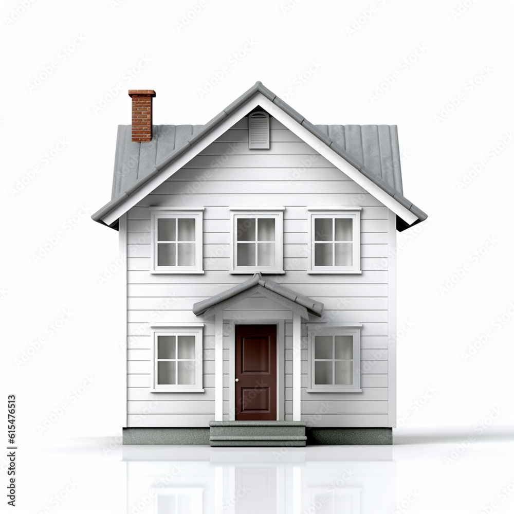 Illustration of a small two-story house isolated on white background. Typical European house design. Using conventional methods to build this house.
Illustration of a small two-story house isolated on white background. Typical European house design. Using conventional methods to build this house.