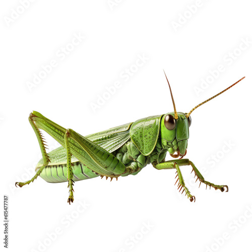 grasshopper isolated on white © purich