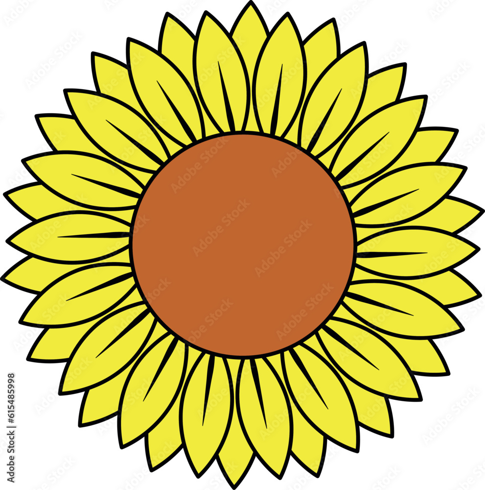 Sunflower Layered SVG Cut File for Cricut and Silhouette, EPS Vector, PNG , JPEG , Zip Folder Sunflower Layered SVG Cut File for Cricut and Silhouette, EPS Vector, PNG , JPEG , Zip Folder