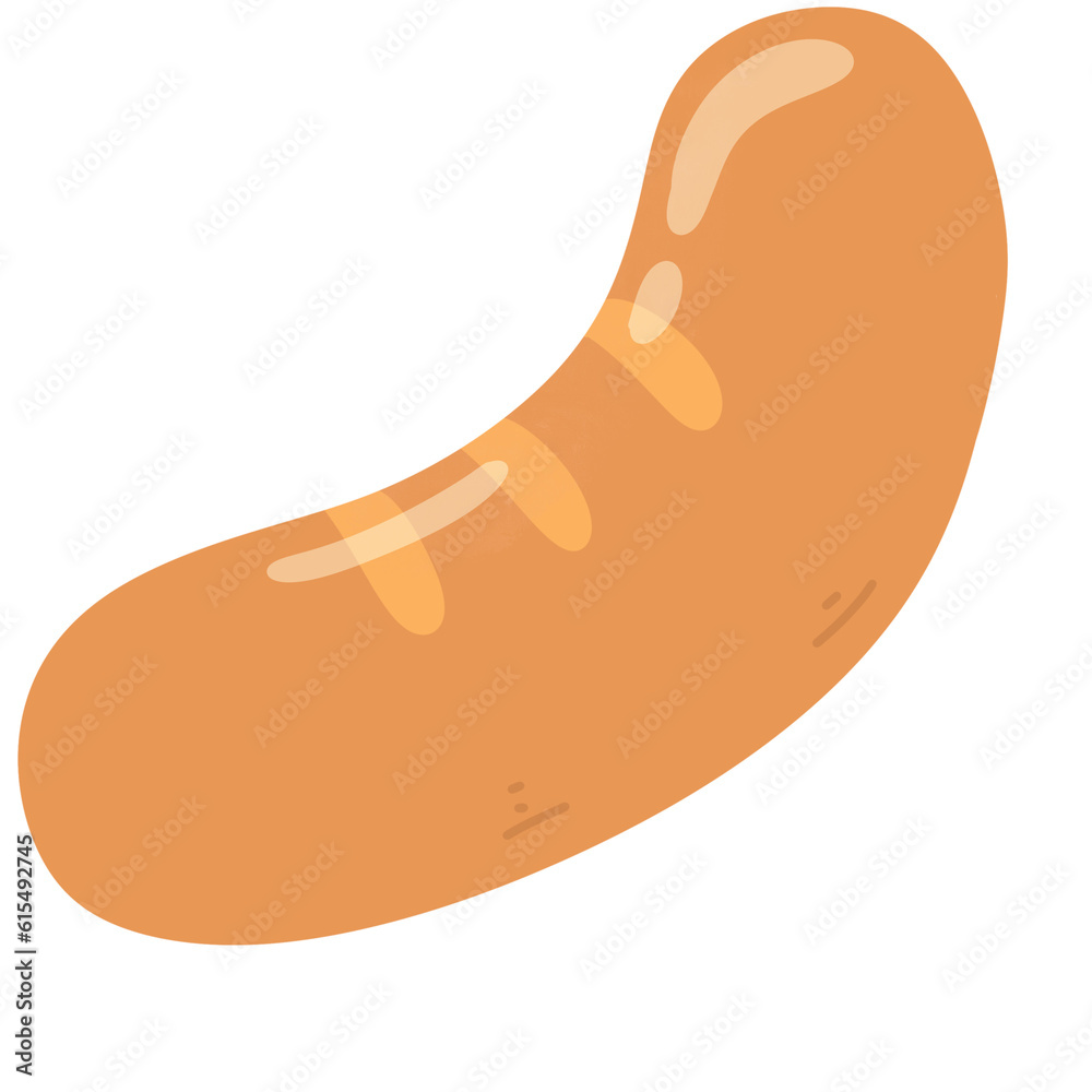 sausage breakfast cute illustration sausage breakfast cute illustration