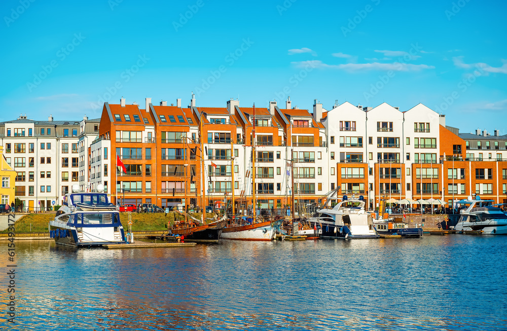 Boats in Gdansk