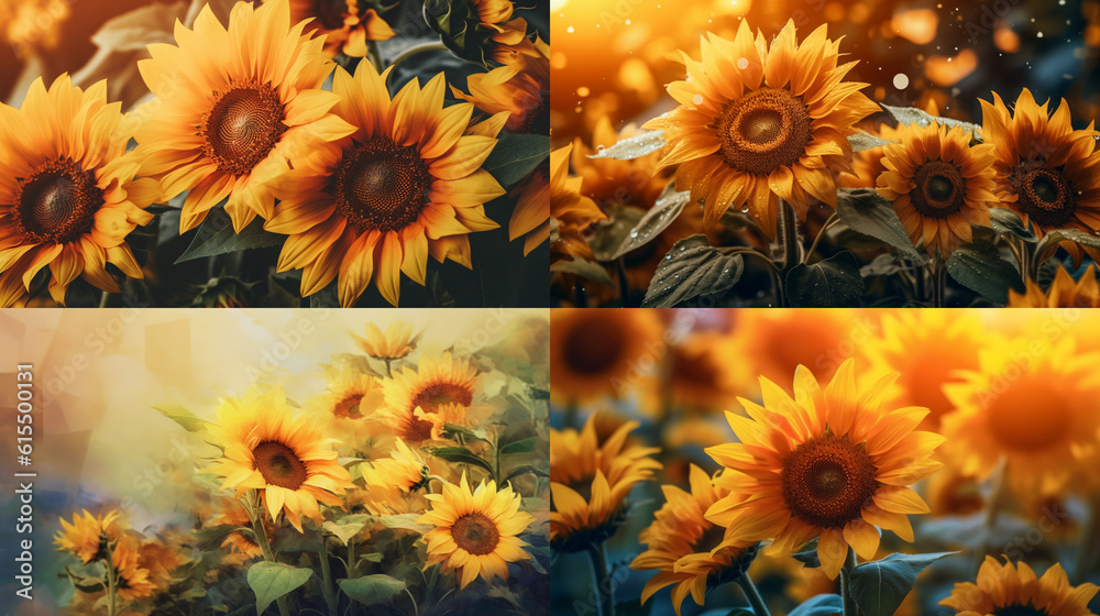 sunflowers in the sun sunflowers in the sun