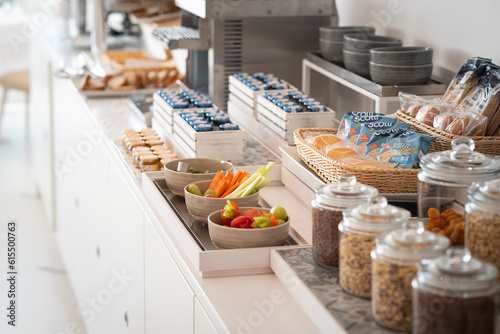 Colazione in hotel, buffet, bad and breakfast