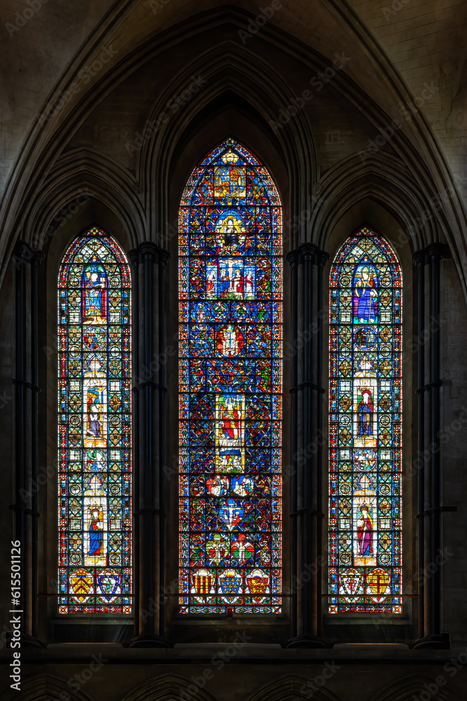 Stained Glass at Salisbury Cathedral