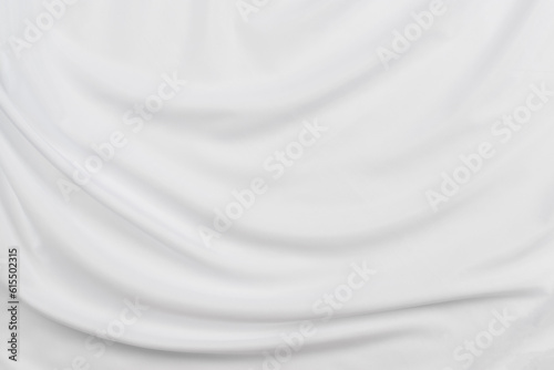 white cotton fabric draped, bed linen