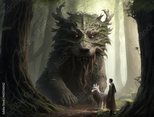Guardian of forest