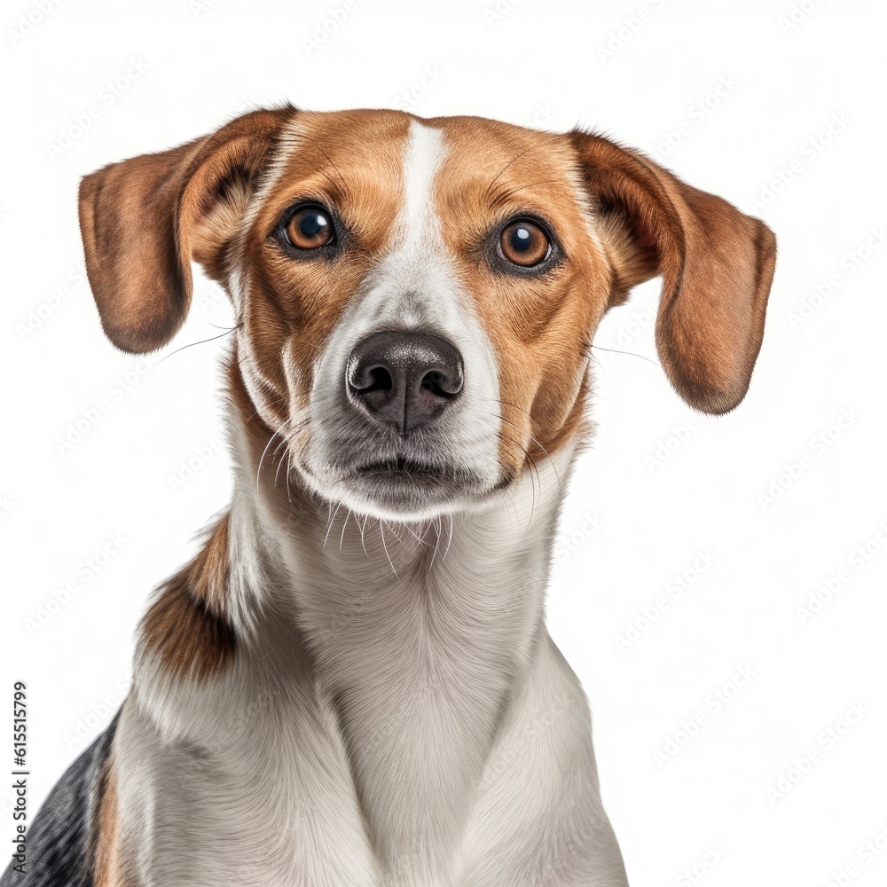 Dogs isolated on a white background Dogs isolated on a white background