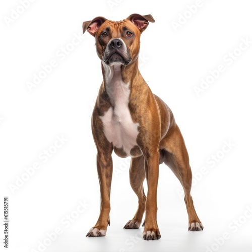 Dogs isolated on a white background