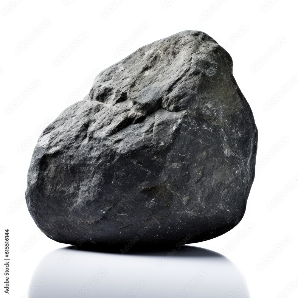 Natural rock stone isolated on a white background Natural rock stone isolated on a white background