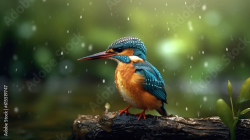 Generative AI, Common Kingfisher