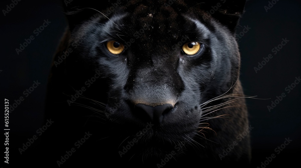 Obraz premium Generative AI, Black Panther