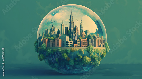 earth globe animation with alpha channel © Andsx