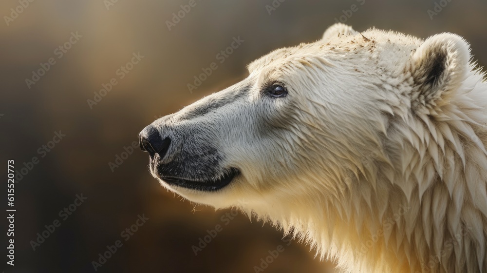 Fototapeta premium Generative AI, Polar Bear