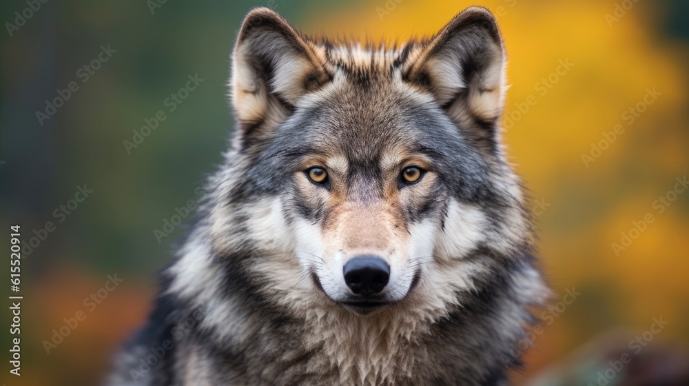 Wolf wildlife close-up