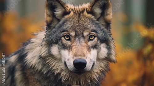 Wolf wildlife close-up © kanesuan