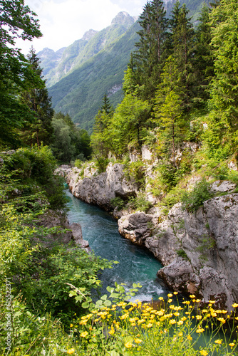 Hiking in the Soca Valley in Slovenia © Denise