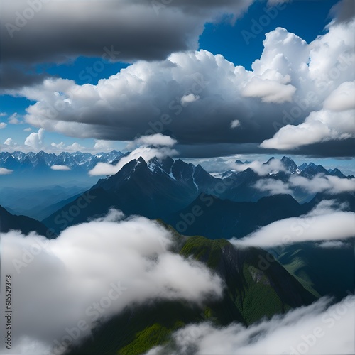 clouds over the mountains © Onvto