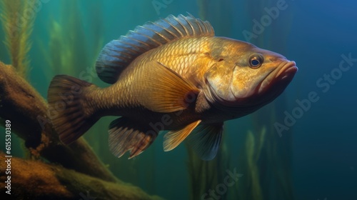 Closeup of a Perch Fish
