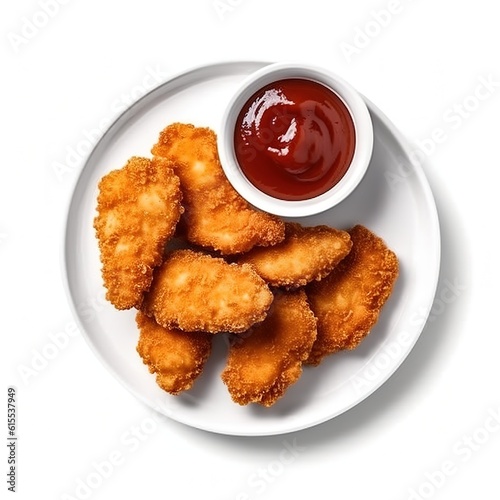 fried chicken nuggets