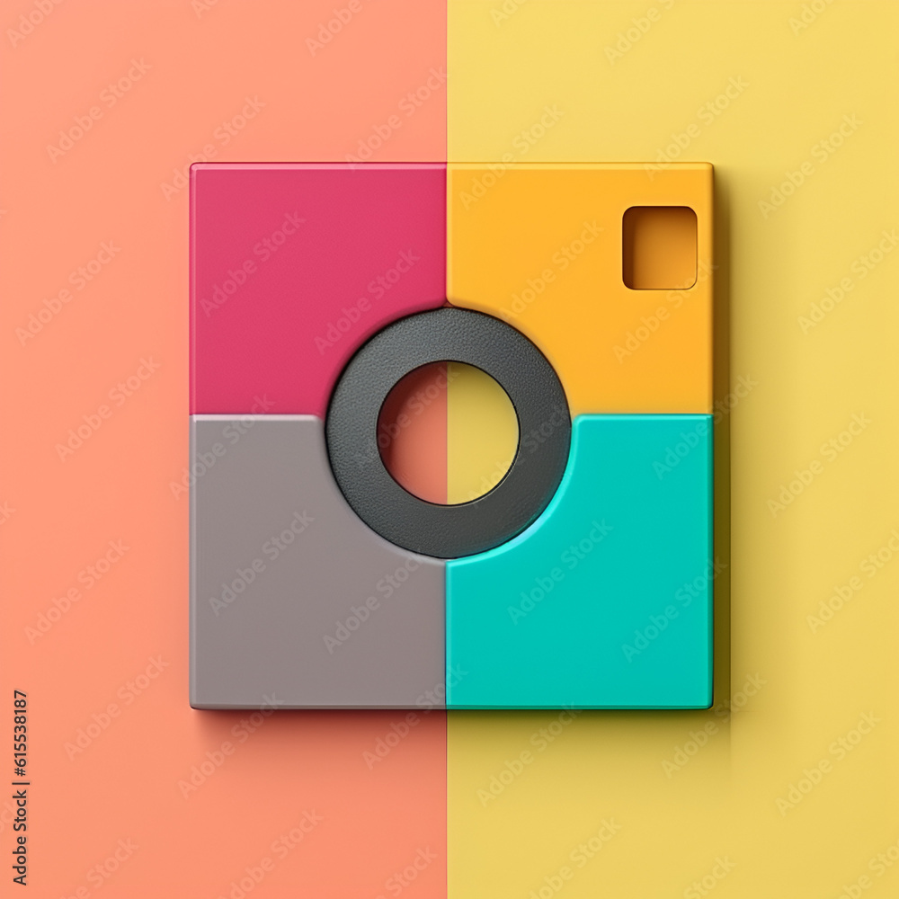 Floppy disc minimalist illustration Floppy disc minimalist illustration