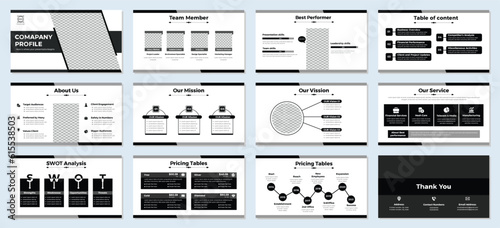 Company Profile Presentation Template