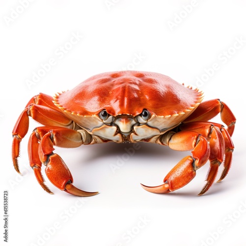 crab on white