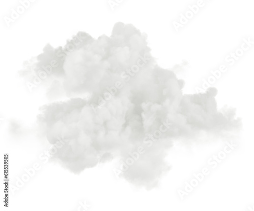 Smooth realistic specials render soft clouds on transparent backgrounds 3d illustrations png
