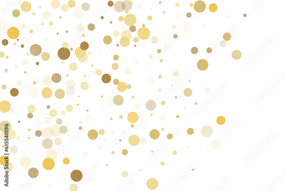 Gold glitter confetti, great design for any purpose. Party decor.