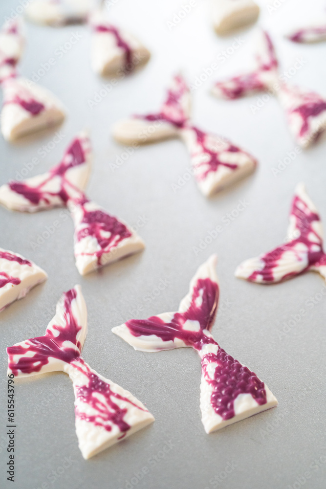 Mermaid pretzel twists Mermaid pretzel twists