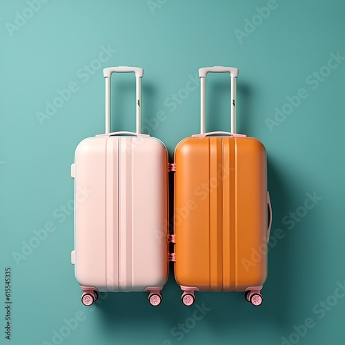 minimalist illustration luggage
