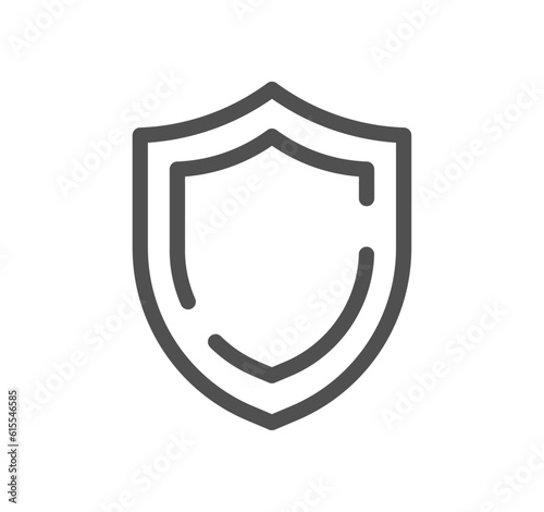 Defense related icon outline and linear vector.