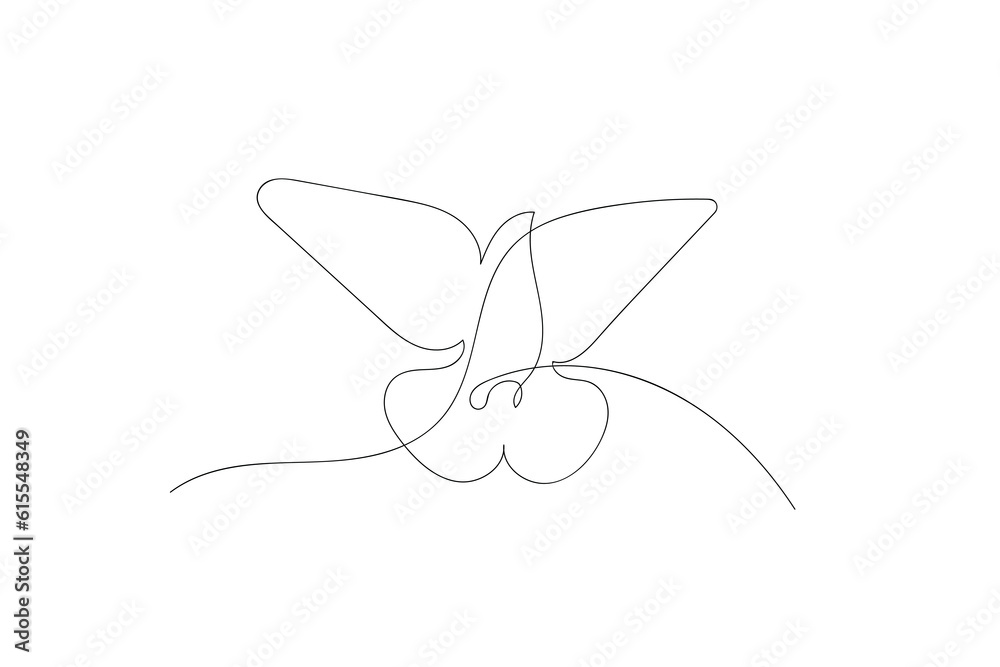 Continuous one line drawing flying pigeon. Black and white vector illustration. Continuous one line drawing flying pigeon. Black and white vector illustration.
