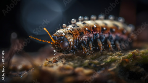 Secret Life of Larva. Generative AI © PIRMYN