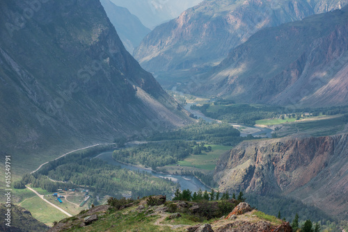 Valley of the river of Chul...
