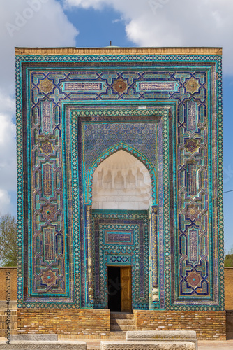 Shahi Zinda Mausoleum complex, Samarkand, Uzbekistan photo