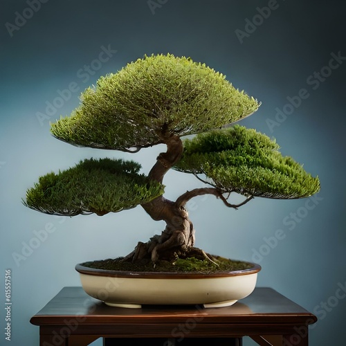 bonsai tree isolated