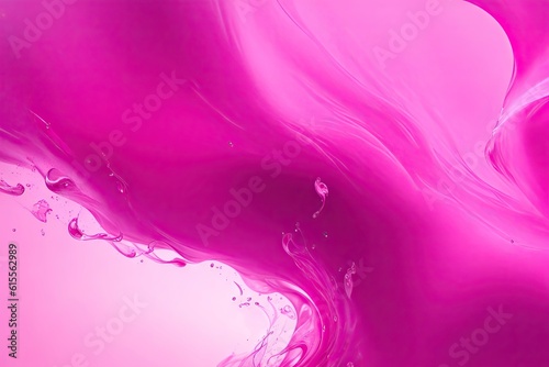 pink cosmetic glittering liquid background. design background ai generative © Igor