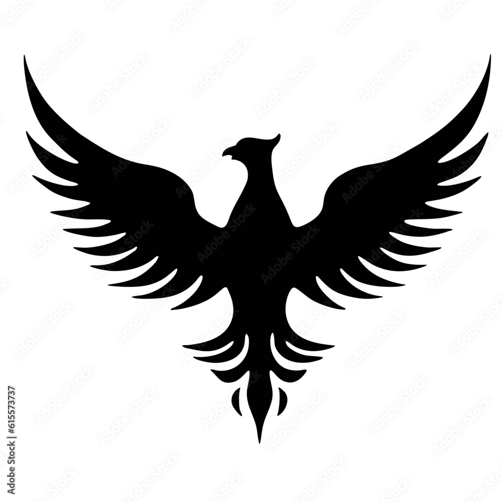 Fototapeta premium eagle with wings