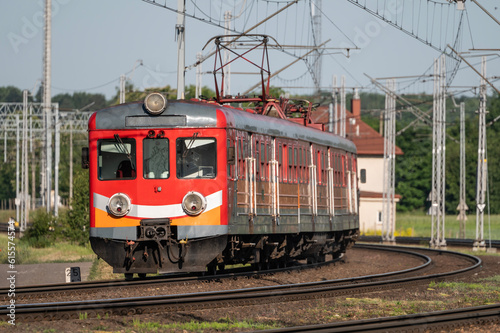 Passenger train. 