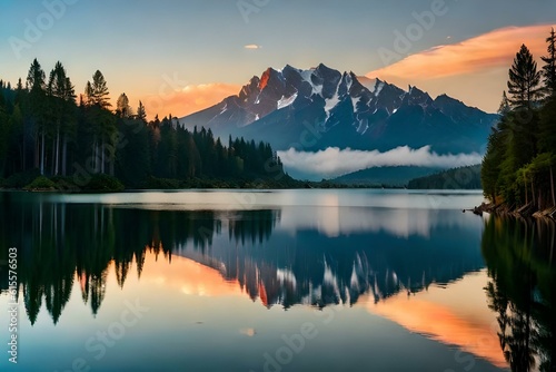 lake in the mountains © JollyGrapher