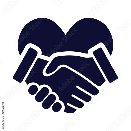 Mutual friendship, Friendship, handshake, interaction, mutual, respect icon