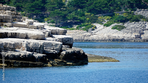 nature park kornati islnds in croatia photo