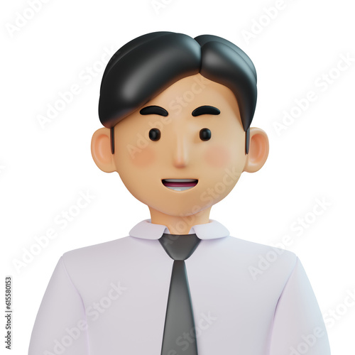 Office Boy 3D Avatar