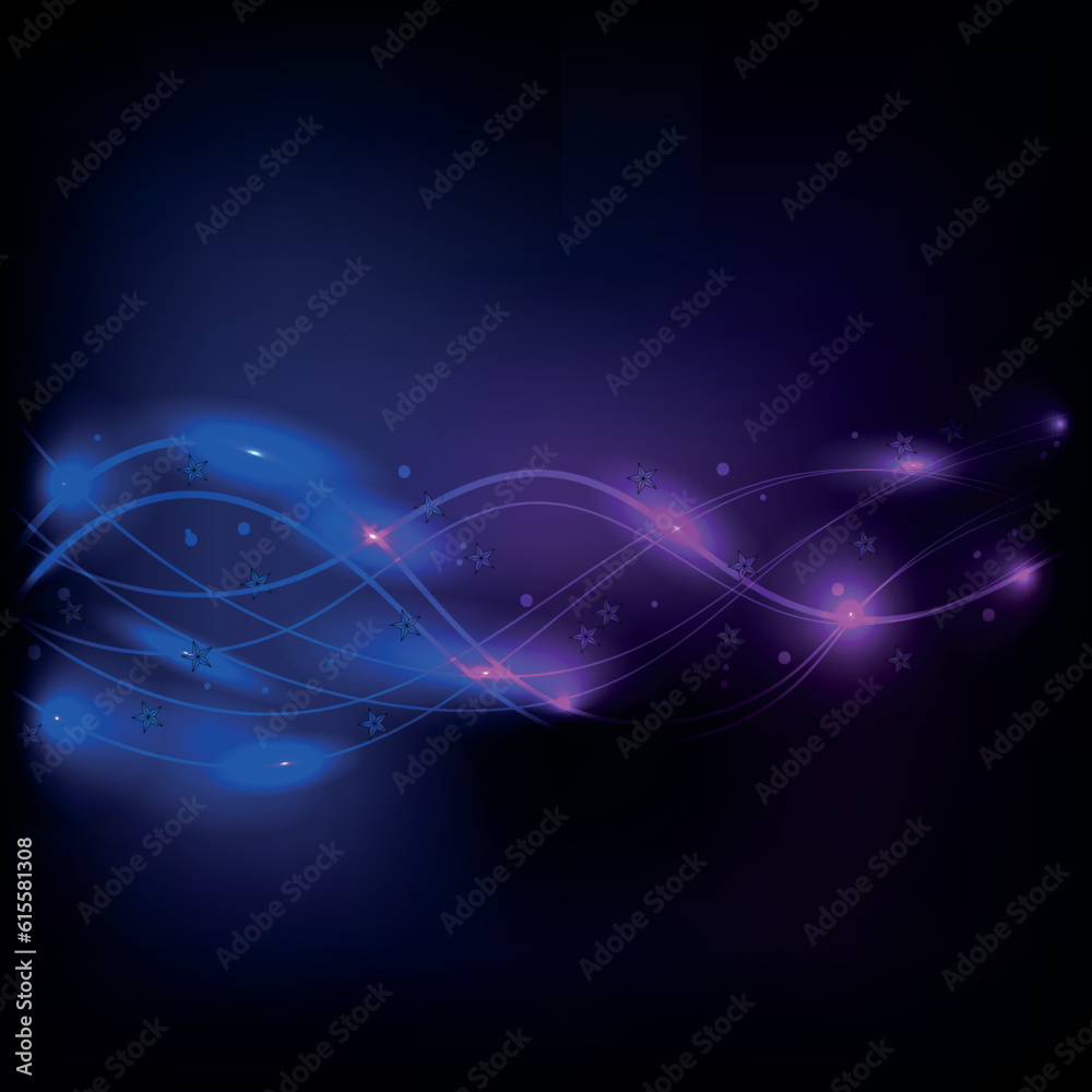 Vector Abstract, science, futuristic . Digital image of light rays, stripes lines with blue and red light, speed and motion blur over dark blue. Vector Abstract, science, futuristic . Digital image of light rays, stripes lines with blue and red light, speed and motion blur over dark blue.